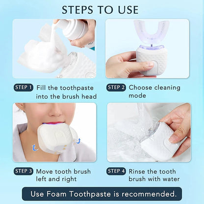 Smart U-Shaped Toothbrush